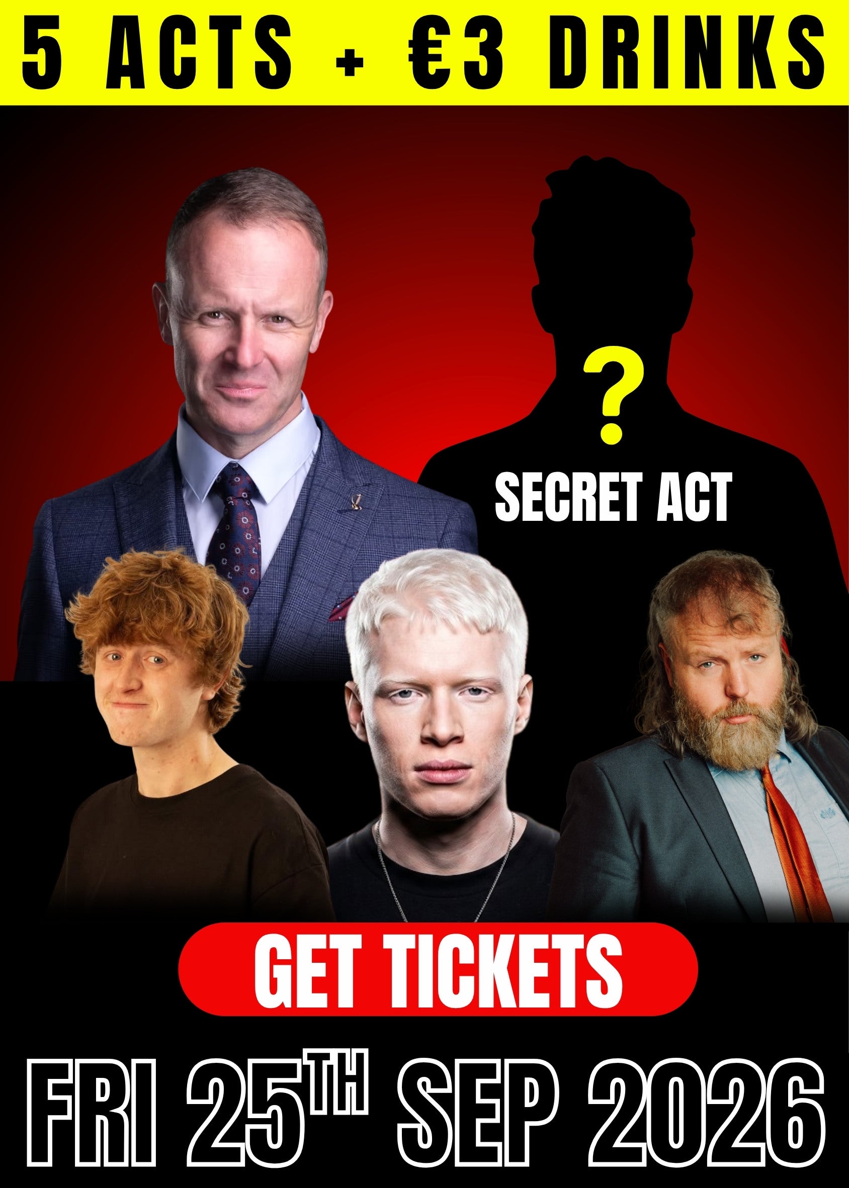 Friday Night Live - Friday, 25th September 2026
